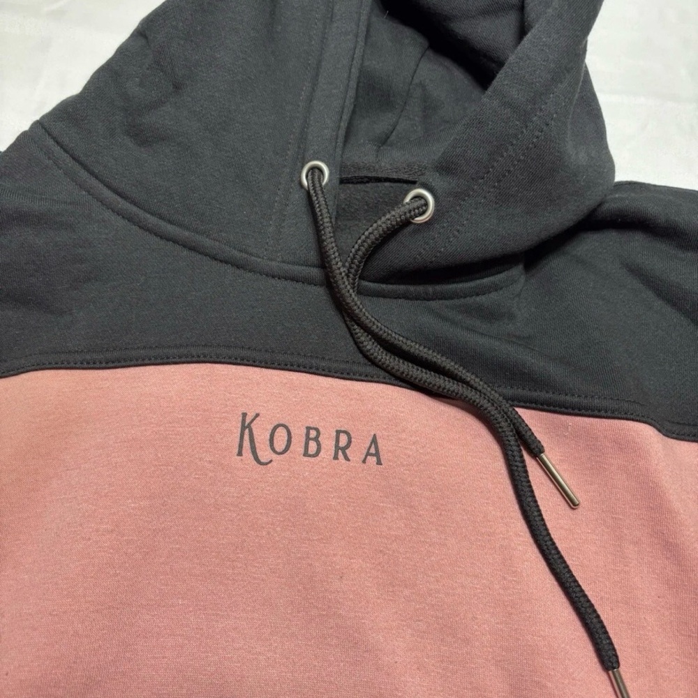 Kobra Black and Pink Hoodie size L